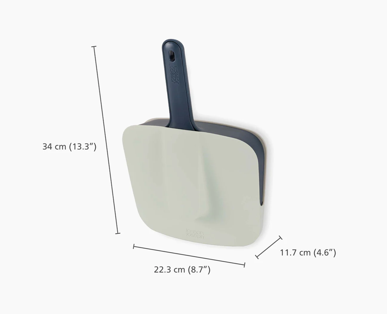 CLEARSTORE WALL MOUNTED DUST PAN AND BRUSH