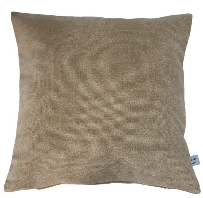 FERVOR + HUE CUSHION SOLARA BEIGE PLAIN