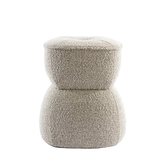LEYLA POUFFE-BEIGE