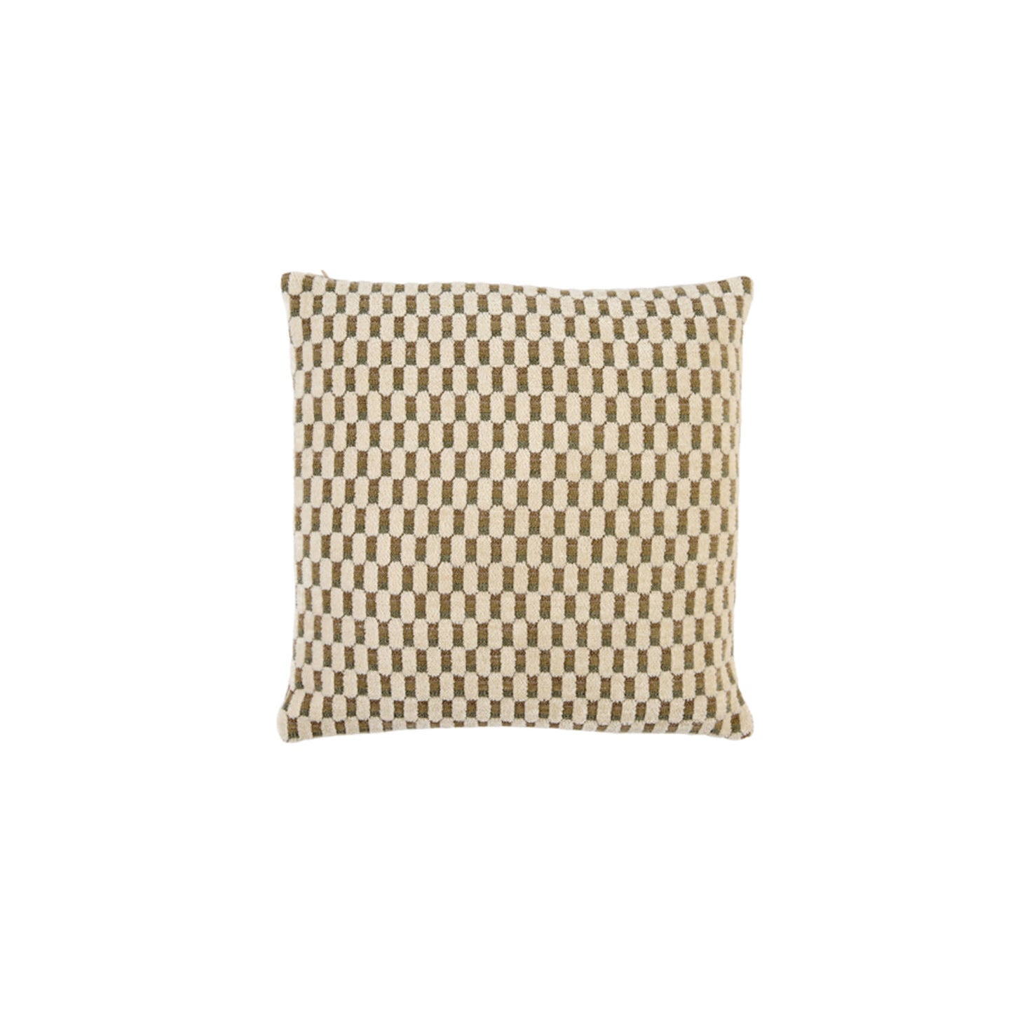 LIGHT & LIVING ACCESSORY CUSHION 45*45CM KASSEL MINT GREEN+CREAM