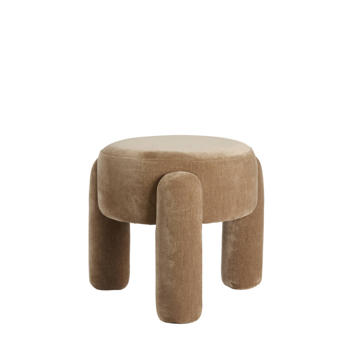 LIGHT & LIVING POUF OZIMI TAUPE