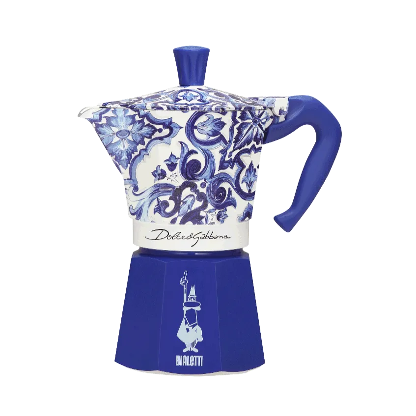 MOKA EXPRESS BIALETTI DOLCE & GABBANA MEDITERRANEAN BLUE
