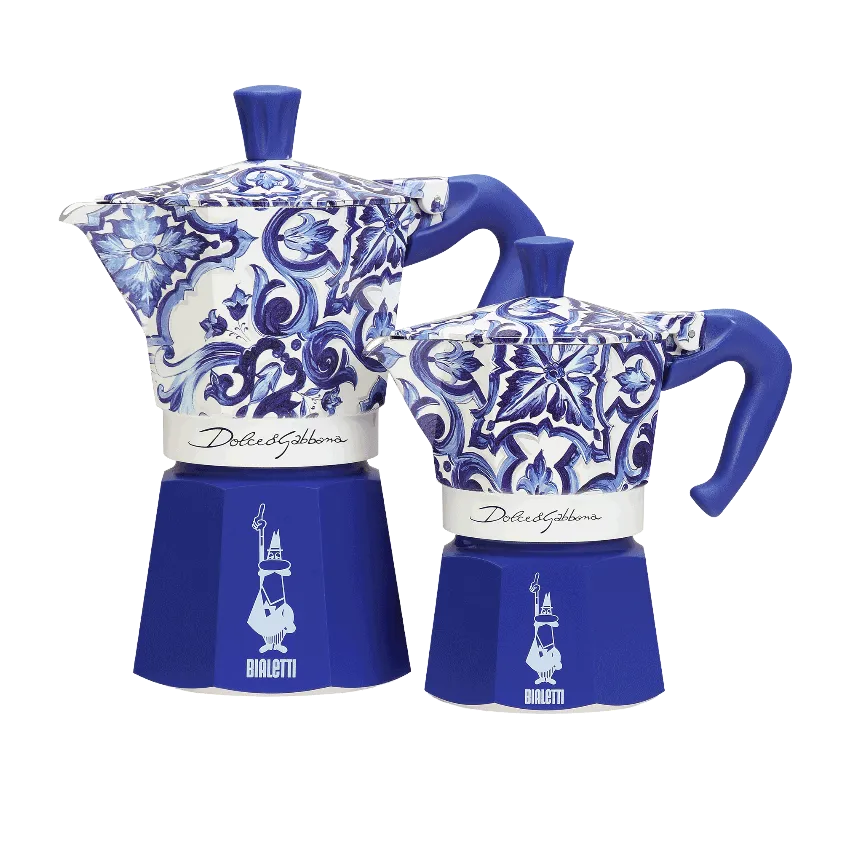 MOKA EXPRESS BIALETTI DOLCE & GABBANA MEDITERRANEAN BLUE