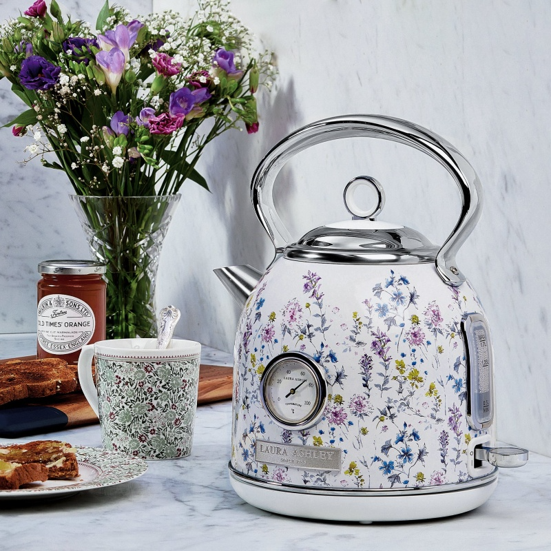 LAURA ASHLEY 1.7L DOME KETTLE WILD MEADOW