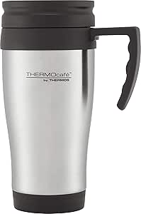 STAINLESS STEEL 400ML TRAVEL CUP