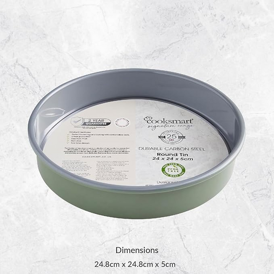 24CM ROUND TIN