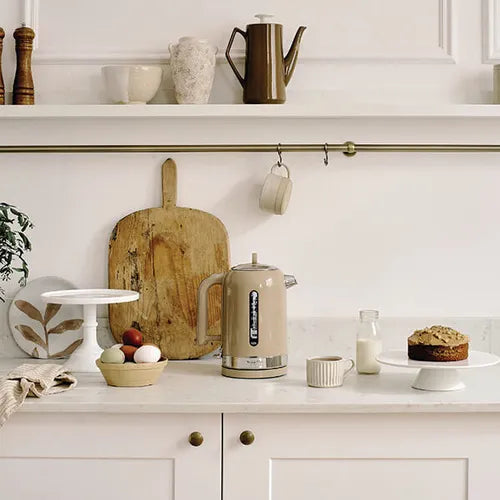 DUALIT CLASSIC STAINLESS STEEL JUG KETTLE - SANDSTONE