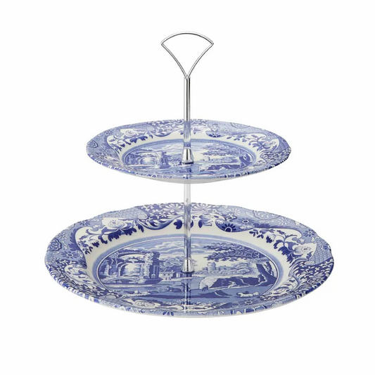 SPODE BLUE ITALIAN CAKE STAND