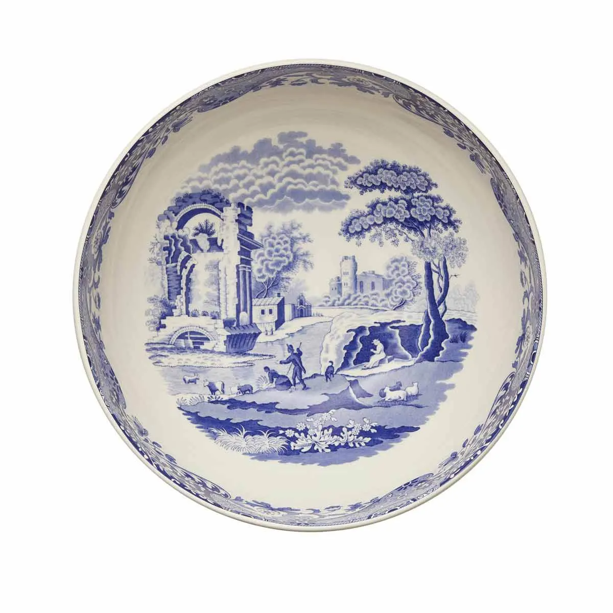 SPODE BLUE ITALIAN ROUND BOWL