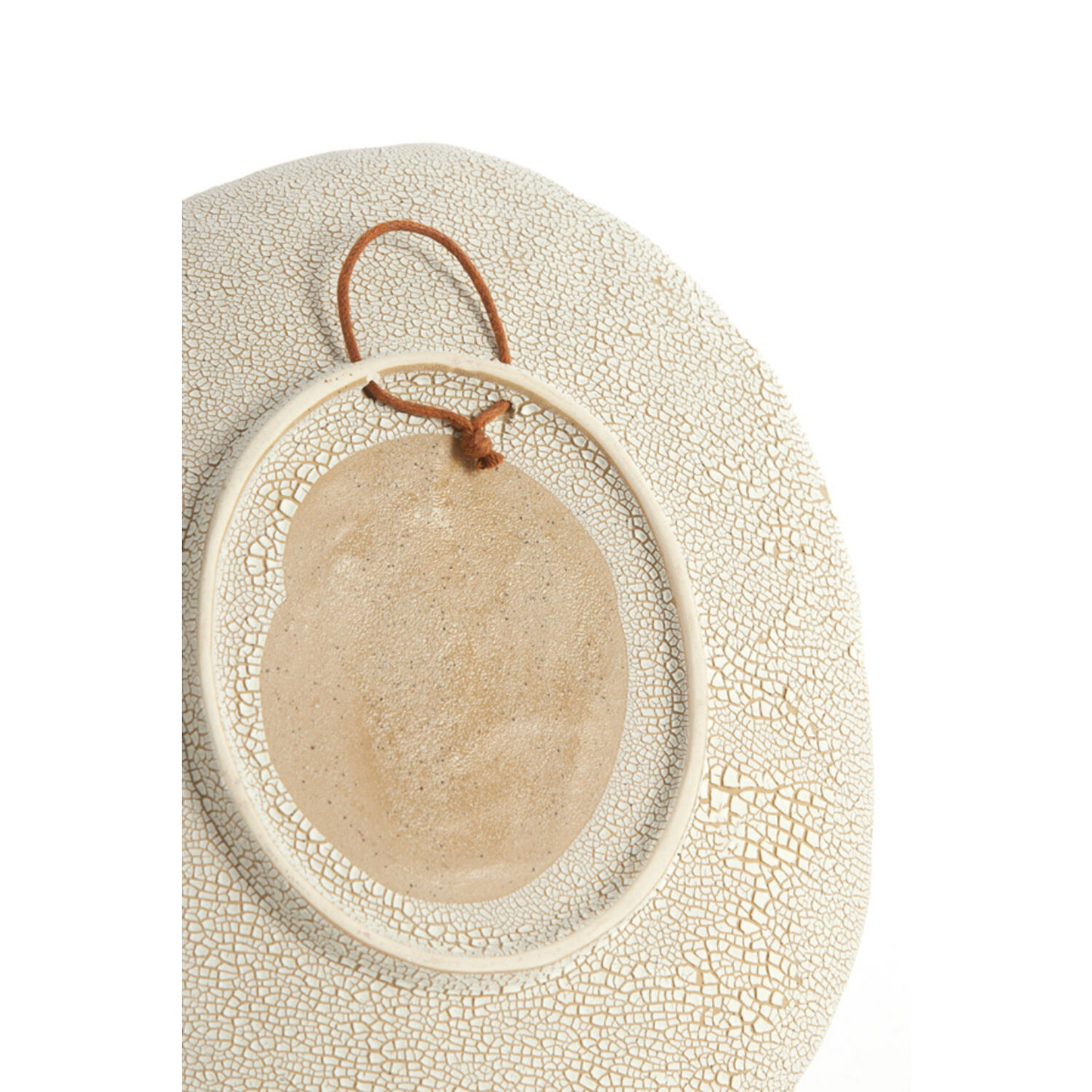 HANGING ORNAMENT SOLEIL MATT SAND CREAM