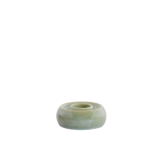 TEALIGHT HOLDER OTHONI CERAMIC MINT GREEN