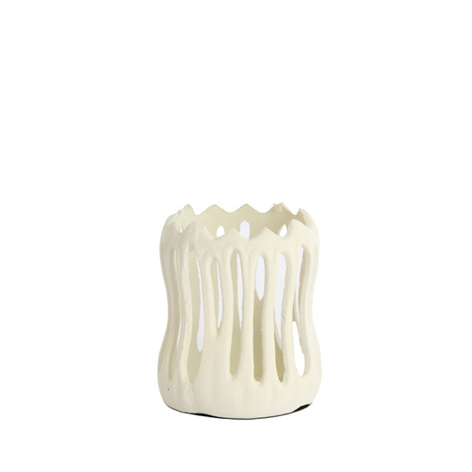 TEALIGHT TIVOLI MATT CREAM