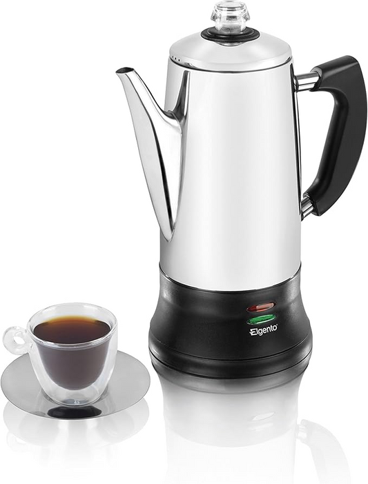 ELGENTO COFFEE PERCOLATOR 12 CUP