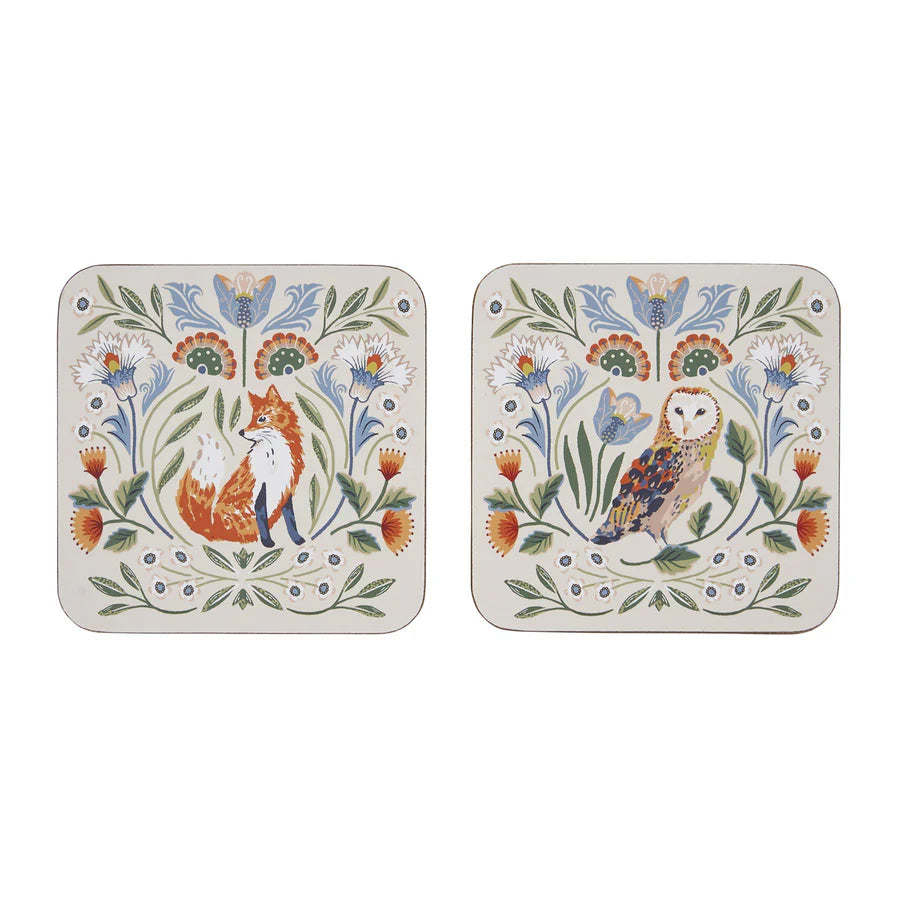 BLACKTHORN COASTER 4PCK