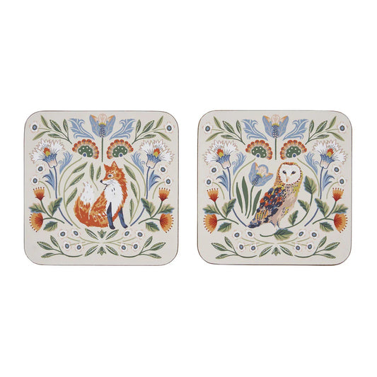 BLACKTHORN COASTER 4PCK