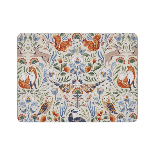 BLACKTHORN CORK PLACEMAT 4PCK