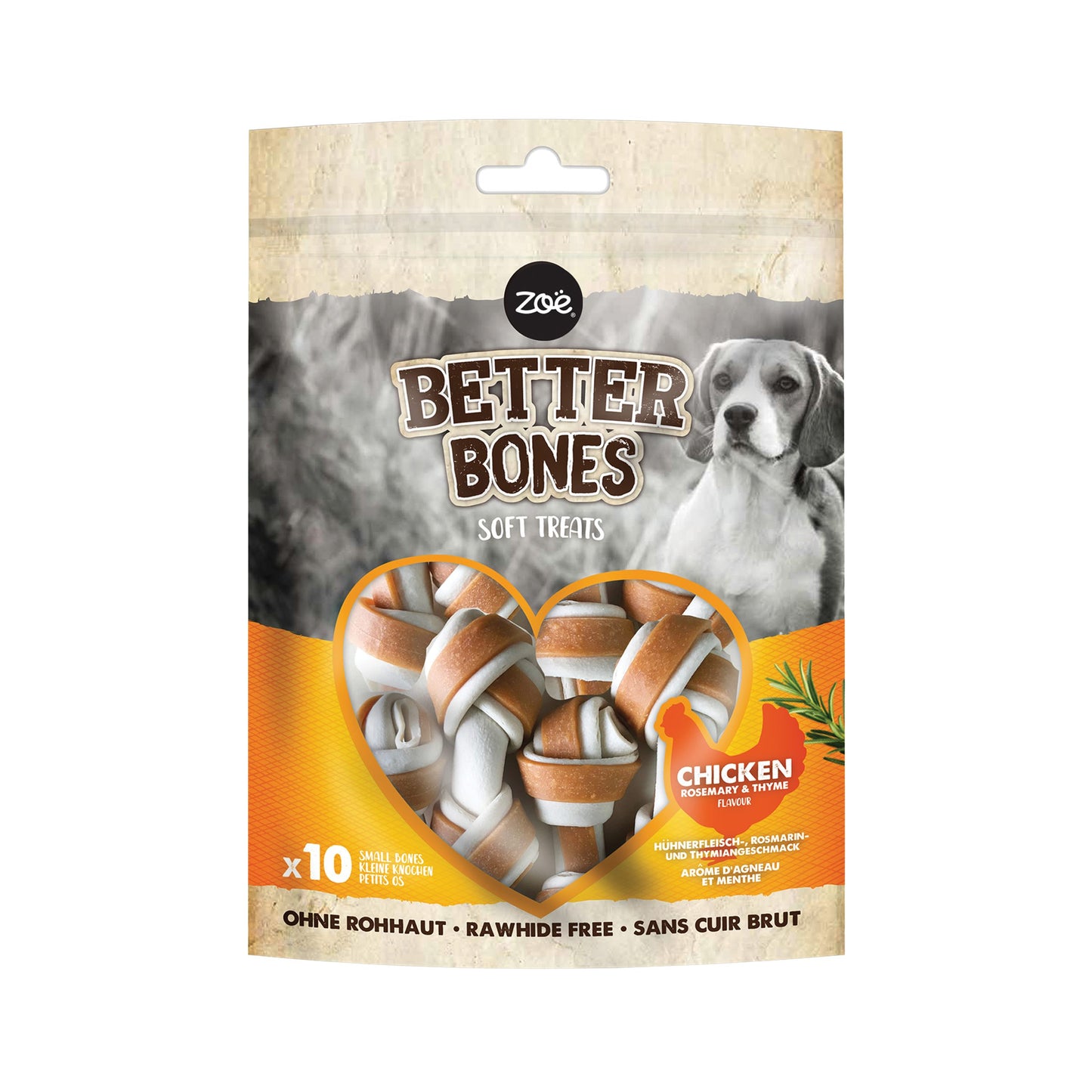 ZEUS BETTER BONES CHICKEN SMALL 7.5CM