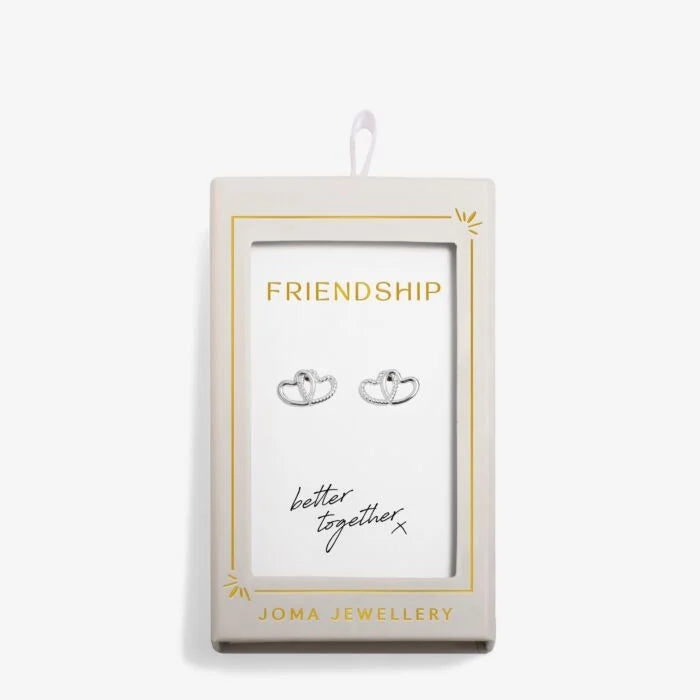 MOMENTS TO SHINE FRIENDSHIP STUD EARRINGS