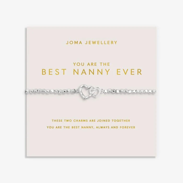 FOREVER YOURS YOU ARE THE BEST NANNY EVER BRACELET