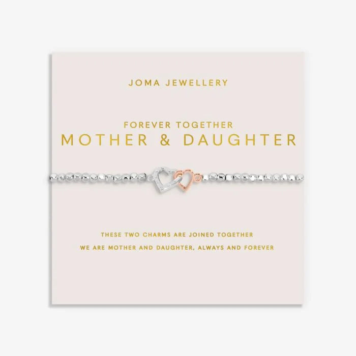 MOTHERS DAY FOREVER YOURS FOREVER TOGETHER MOTHER AND DAUGHTER BRACELET