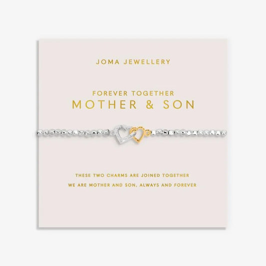 MOTHERS DAY FOREVER YOURS FOREVER TOGETHER MOTHER & SON BRACELET