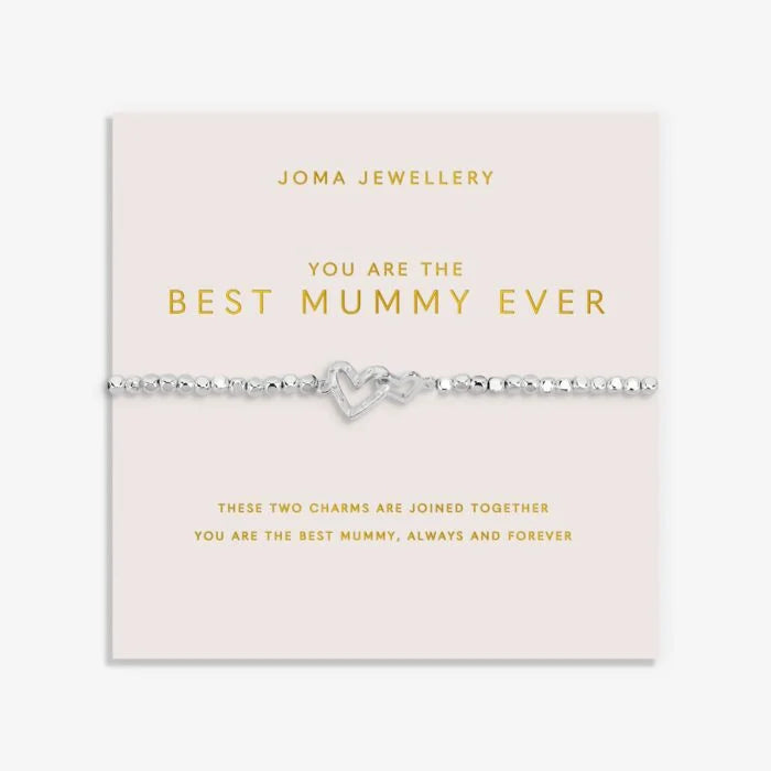 MOTHERS DAY FOREVER YOURS YOU ARE THE BEST MUMMY EVER BRACELET