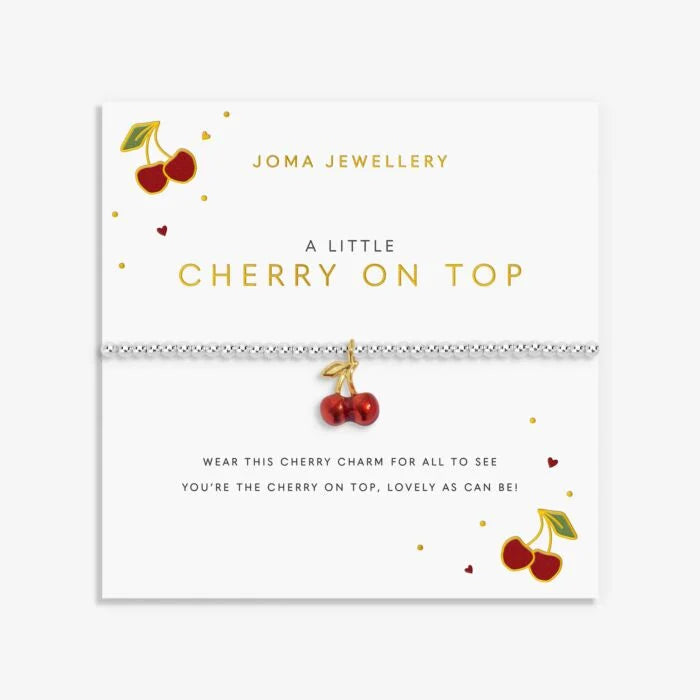 A LITTLE VIBES CHERRY ON TOP BRACELET