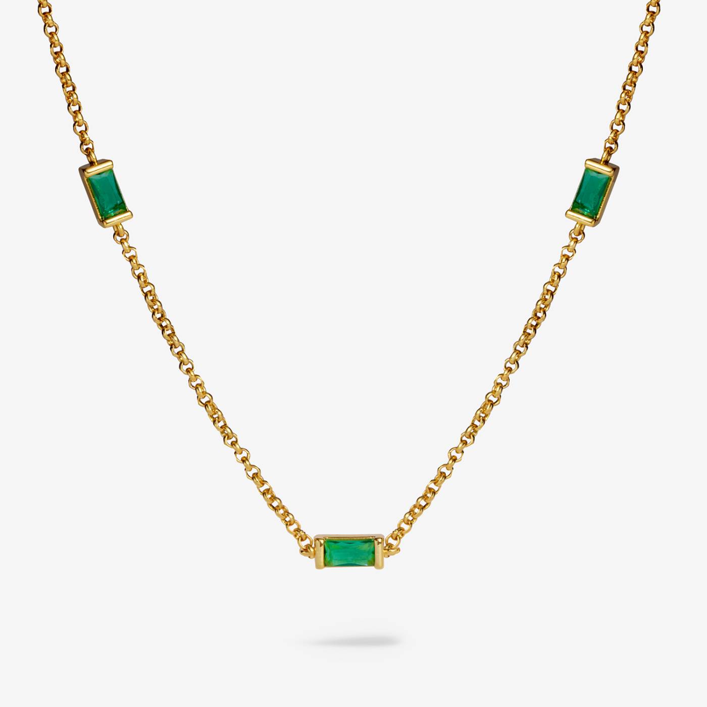 LOVED BY YOU ORGANIC LINK SILVER & GOLD PLATED NECKLACE