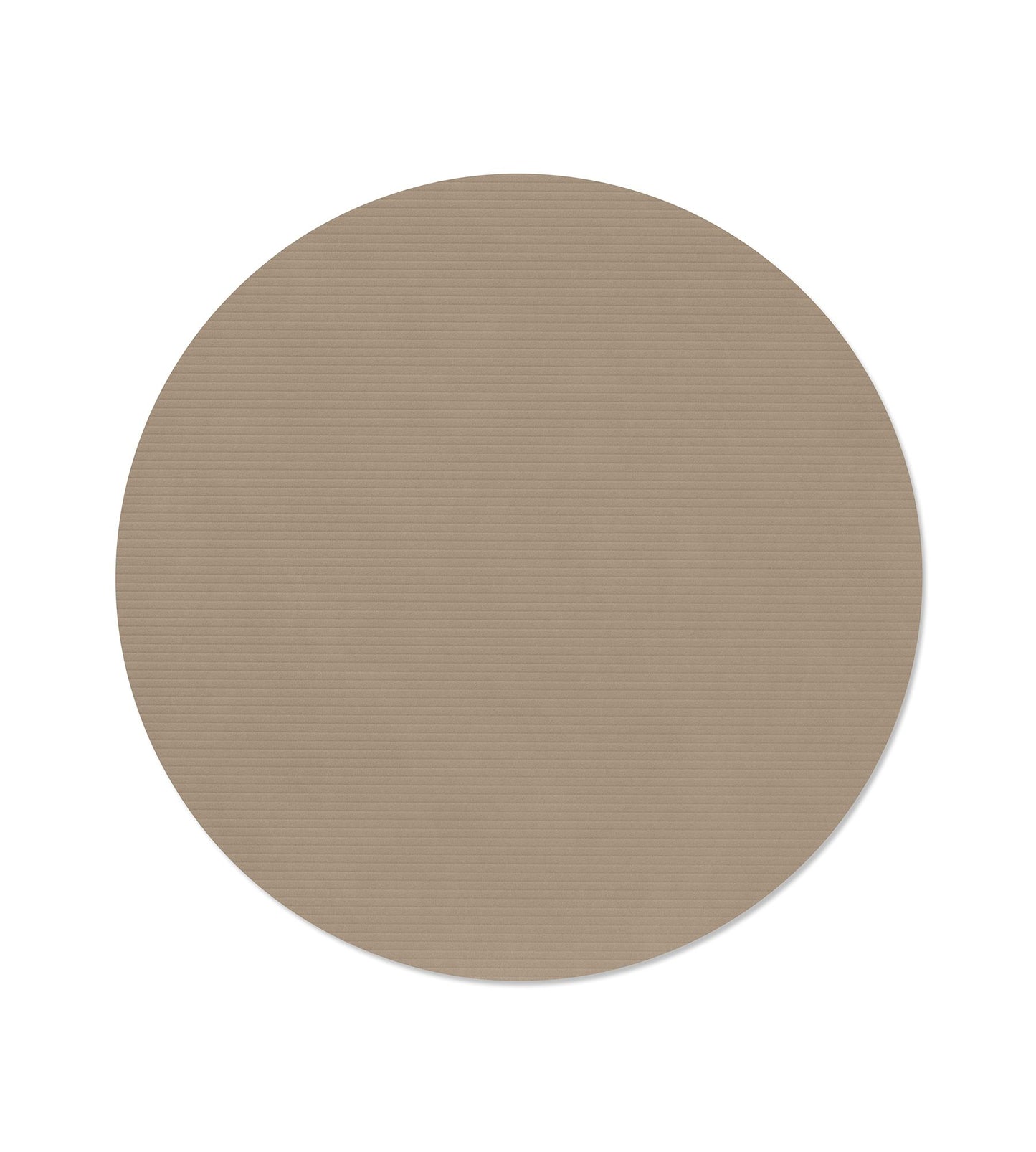 TABLE MAT CIRCLE L CORDUROY CLAY BROWN