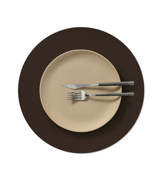 TABLE MAT CIRCLE L CORDUROY HAZEL
