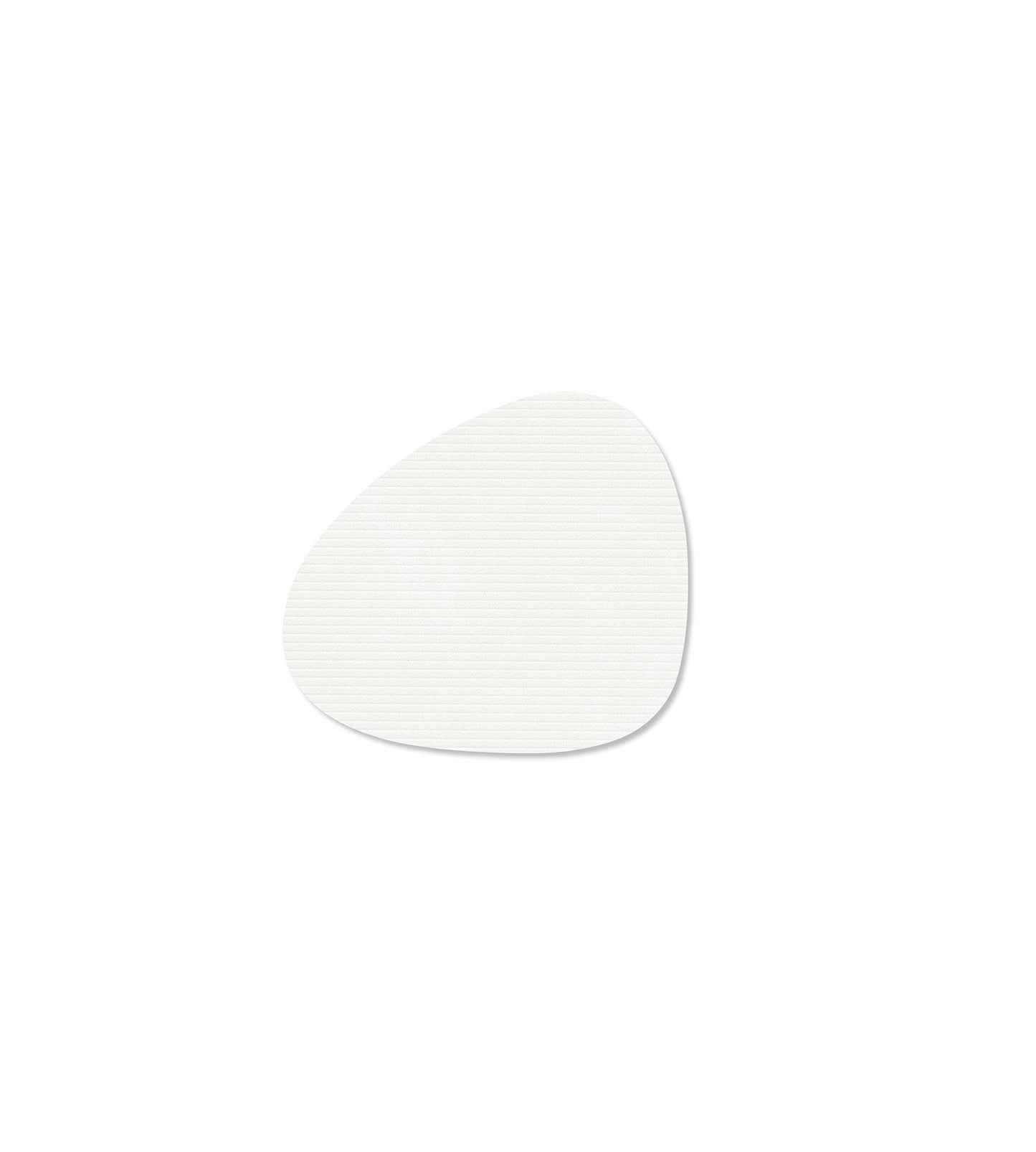 GLASS MATT CURVE CORDUROY PURE WHITE