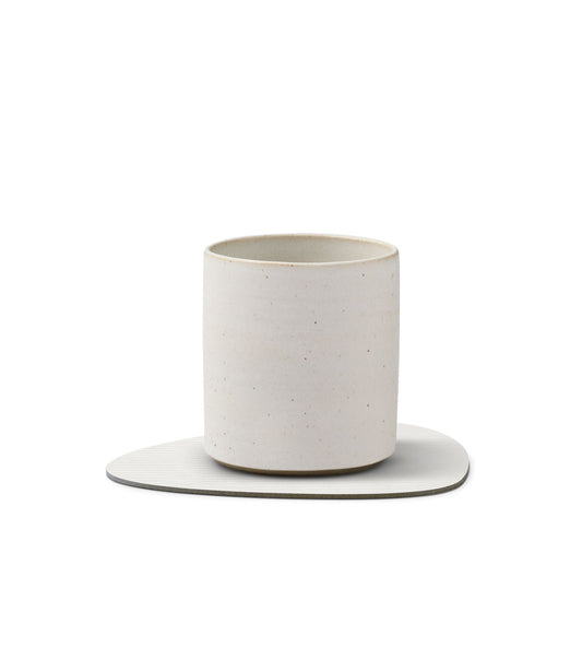 GLASS MATT CURVE CORDUROY PURE WHITE