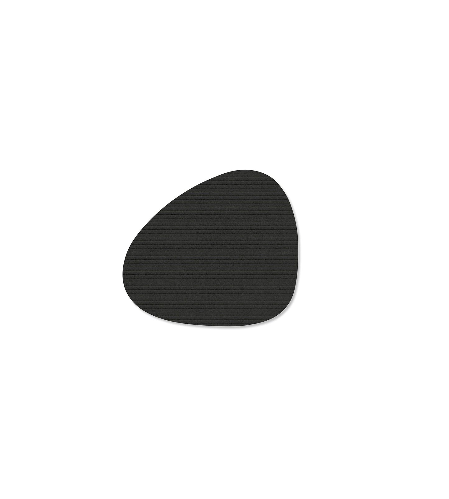 GLASS MAT CURVE CORDUROY BLACK INK