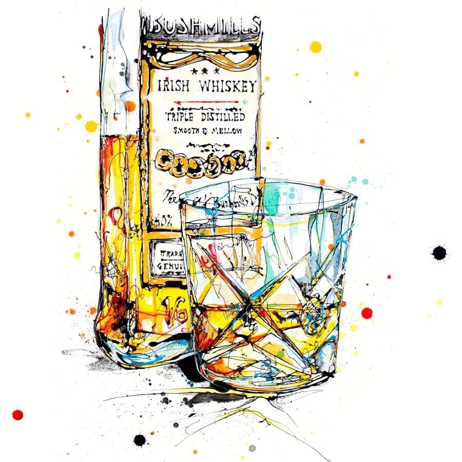 A Wee Night Cap Print