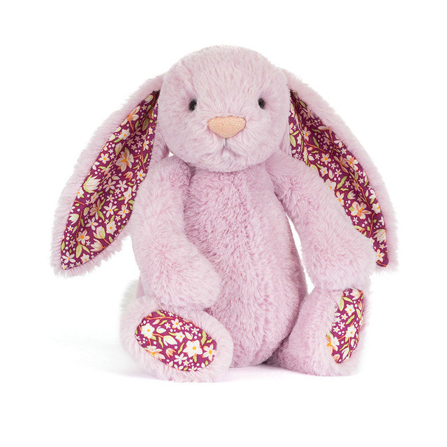JELLYCAT THISLEPOP BLOSSOM LUXE BUNNY ORIGINAL LILAC 31CM