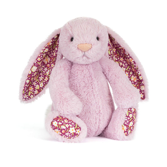 JELLYCAT THISLEPOP BLOSSOM LUXE BUNNY ORIGINAL LILAC 31CM