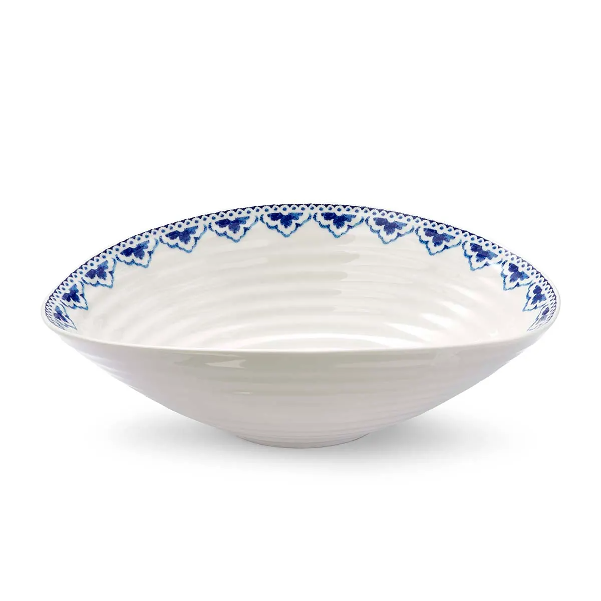 SOPHIE CONRAN MEDIUM SALAD BOWL-BLUE