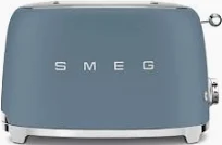 SMEG MATTE STORM BLUE 50'S STYLE TOASTER
