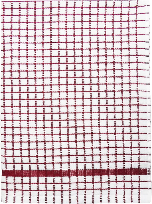 706 - POLIDRI TEA TOWEL BURGUNDY