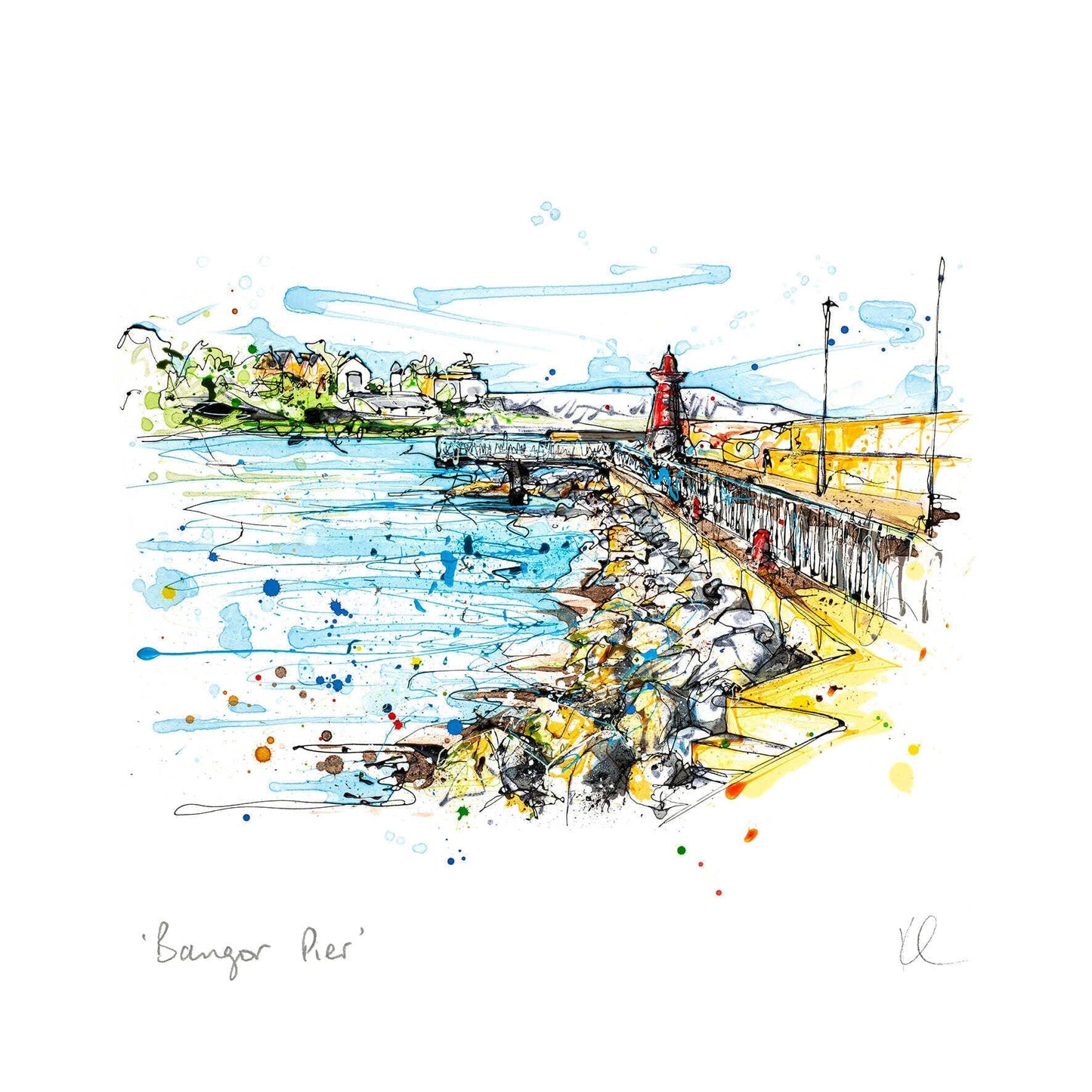 Bangor Pier Print