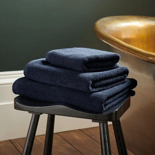 BRIXTON BATH TOWEL-MIDNIGHT