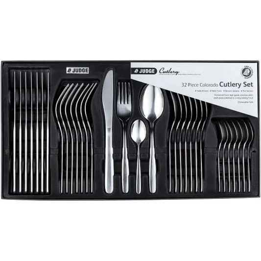 JUDGE COLORADO 32PCE CUTLERY SET