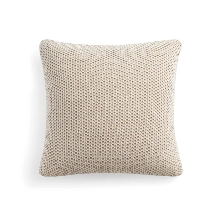 DKNY PURE HONEYCOMB CUSHION 50X50CM LINEN