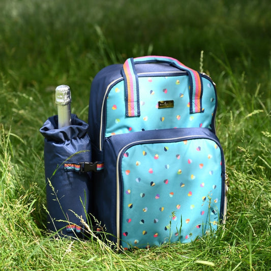 MINI CONFETTI 2 PERSON BACKPACK W/ BOTTLE COOLER 4 WAY