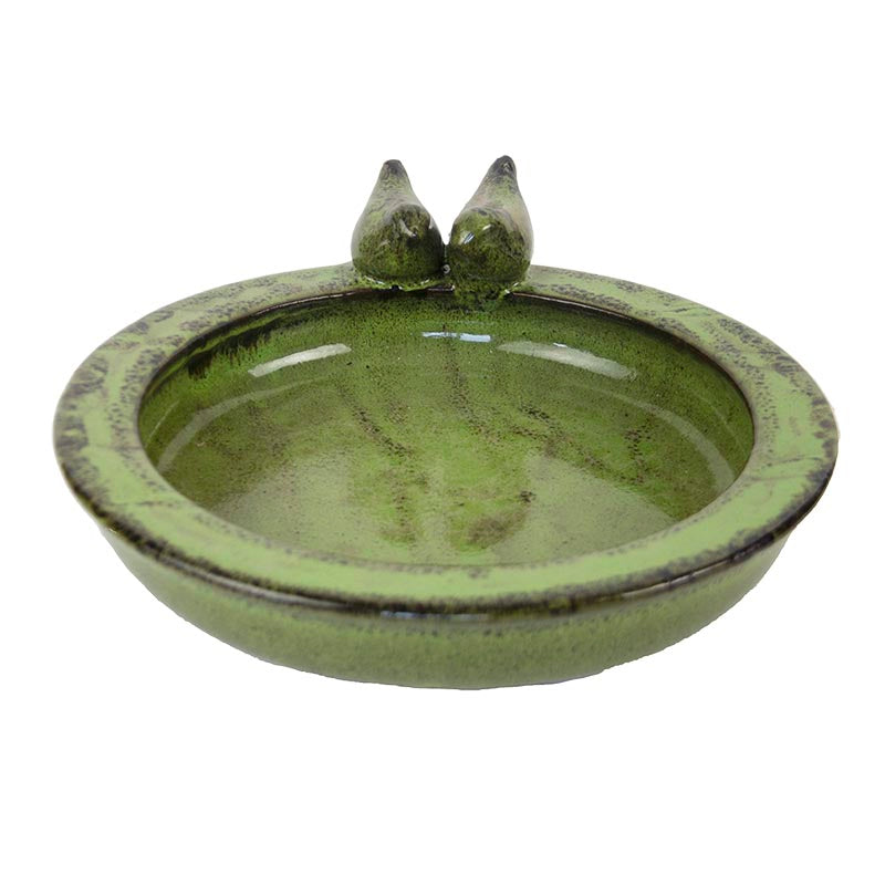 FALLEN FRUITS BIRD BATH GREEN