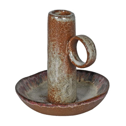 BROWN OMBRE CANDLE HOLDER