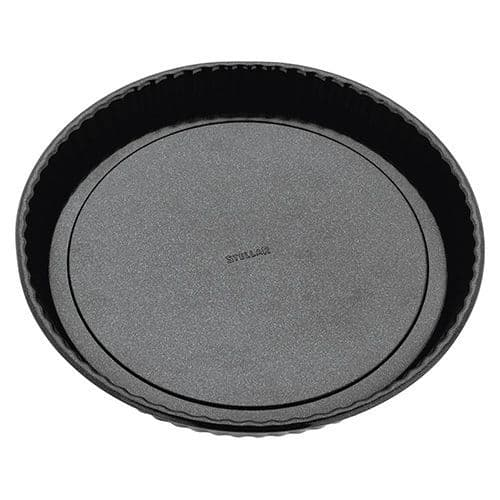 STELLAR BAKEWARE 10" 25CM FLUTED FLAN TIN