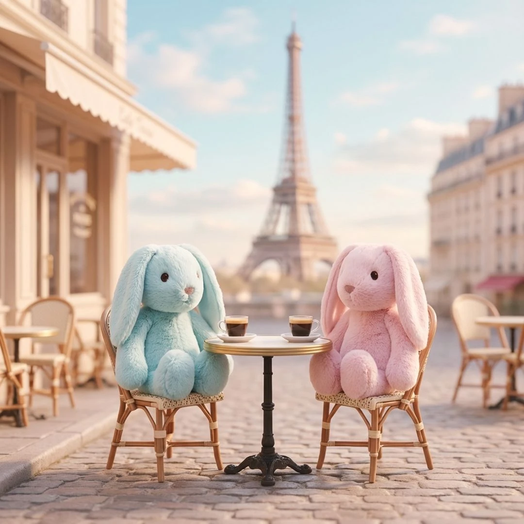 GOSH! BLUE BUNNY SOFTIE