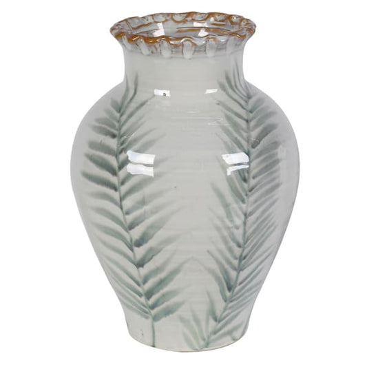 VERONA HAND PAINTED URN VASE