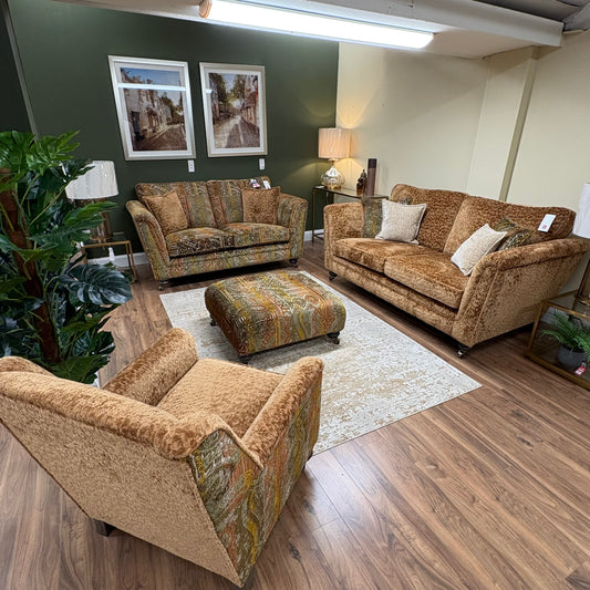 ALSTONS DARWIN 3 SEATER, 2 SEATER, ACCENT CHAIR & STOOL